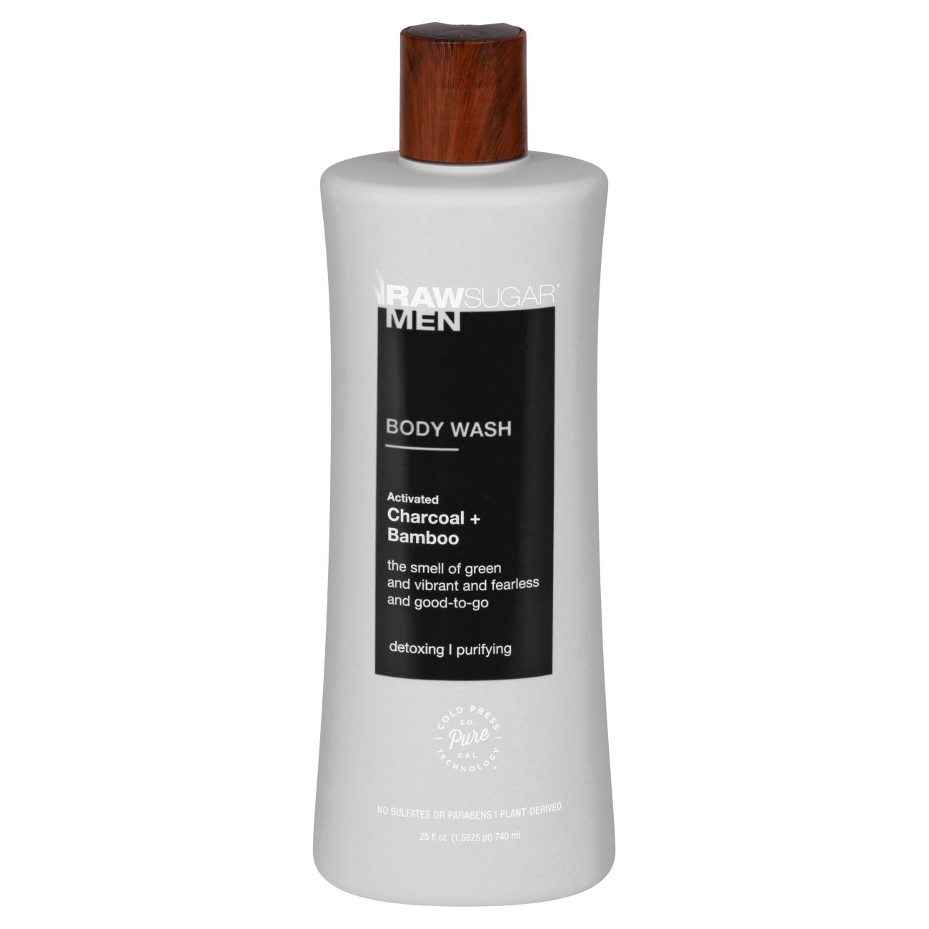 Raw Sugar Men Body Wash Charcoal + Bamboo Shop Body wash at HEB