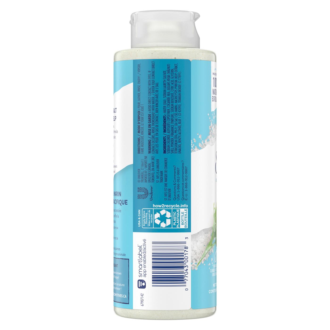 St. Ives Exfoliating Body Wash - Sea Salt & Pacific Kelp; image 2 of 4