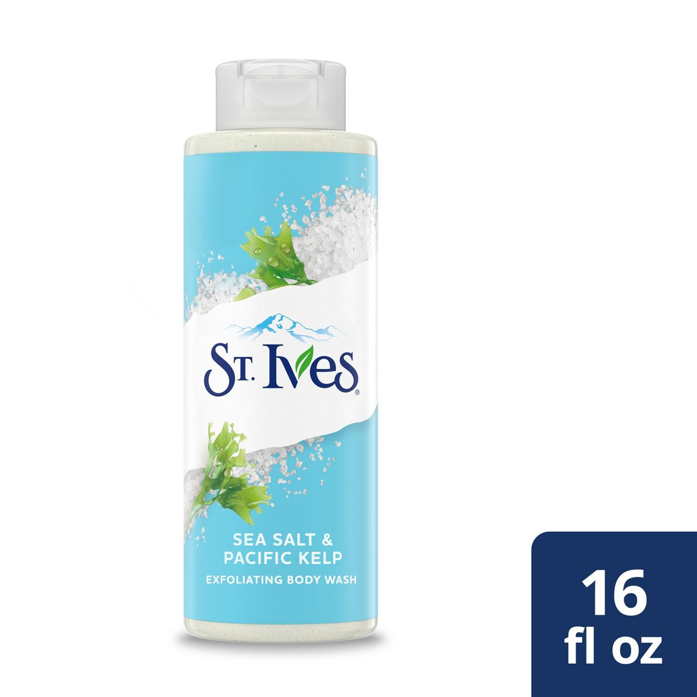 St. Ives Exfoliating Body Wash - Sea Salt & Pacific Kelp; image 3 of 4