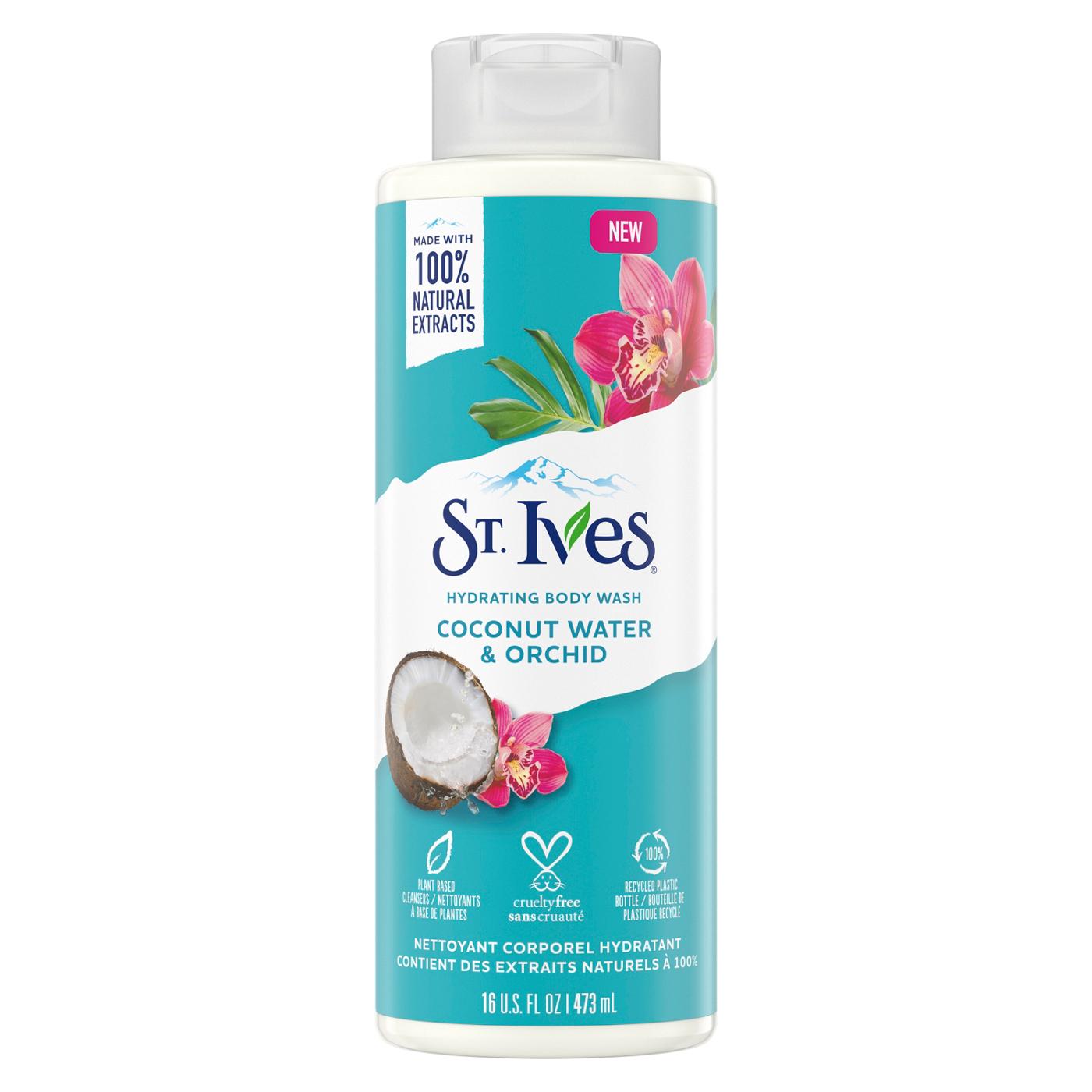 St. Ives Hydrating Body Wash - Coconut Water & Orchid; image 1 of 4