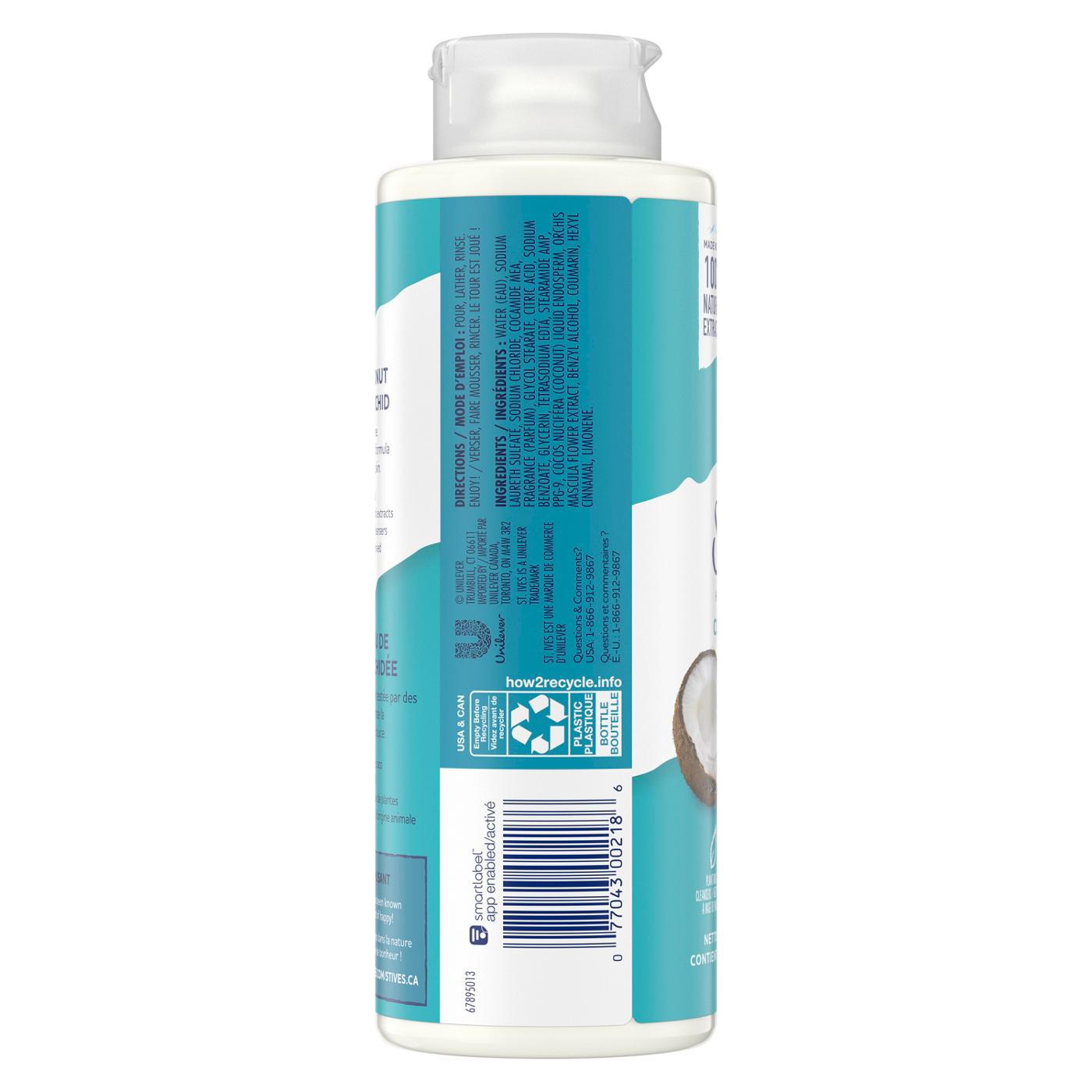 St. Ives Hydrating Body Wash - Coconut Water & Orchid; image 3 of 4