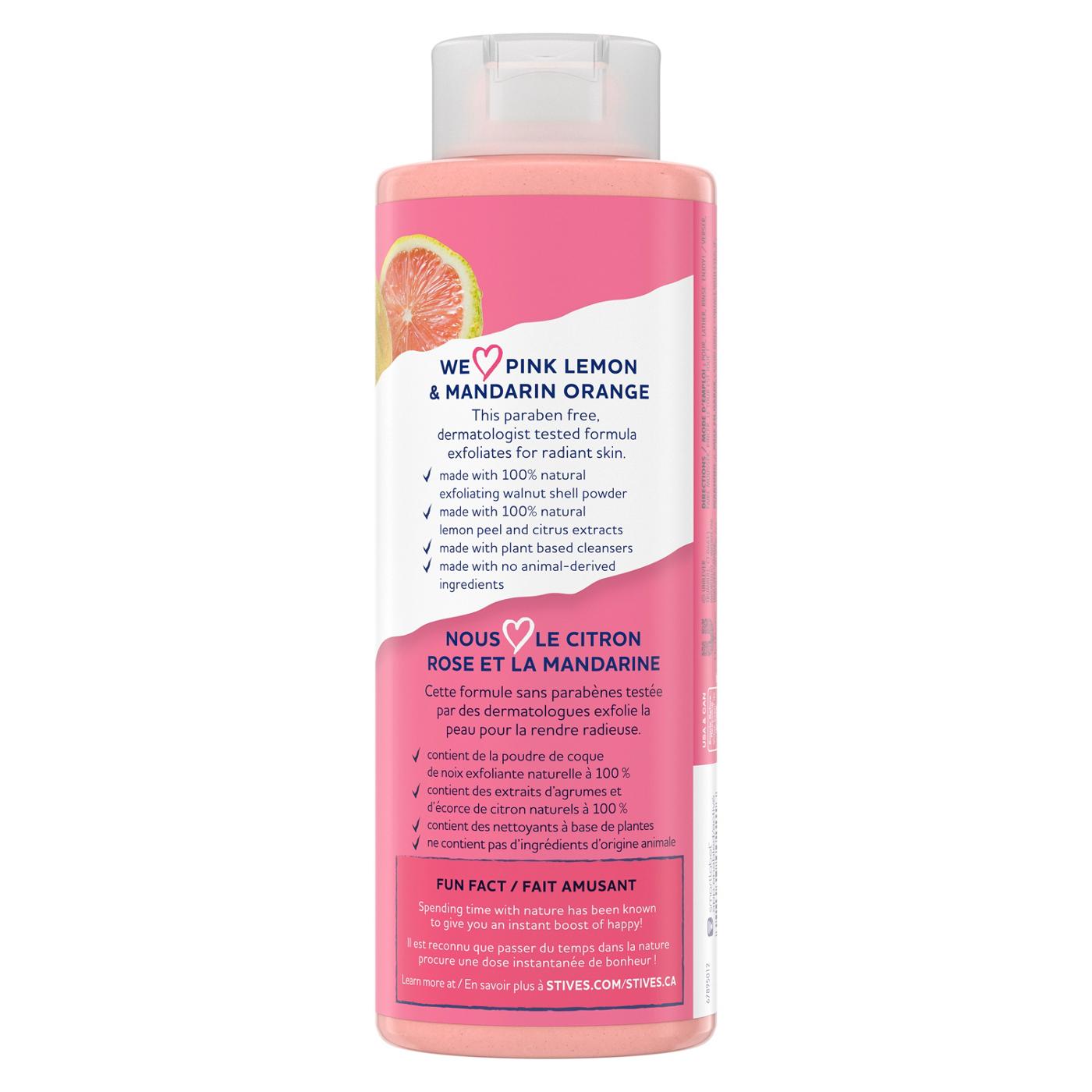 St. Ives Exfoliating Body Wash - Pink Lemon & Mandarin Orange; image 4 of 4