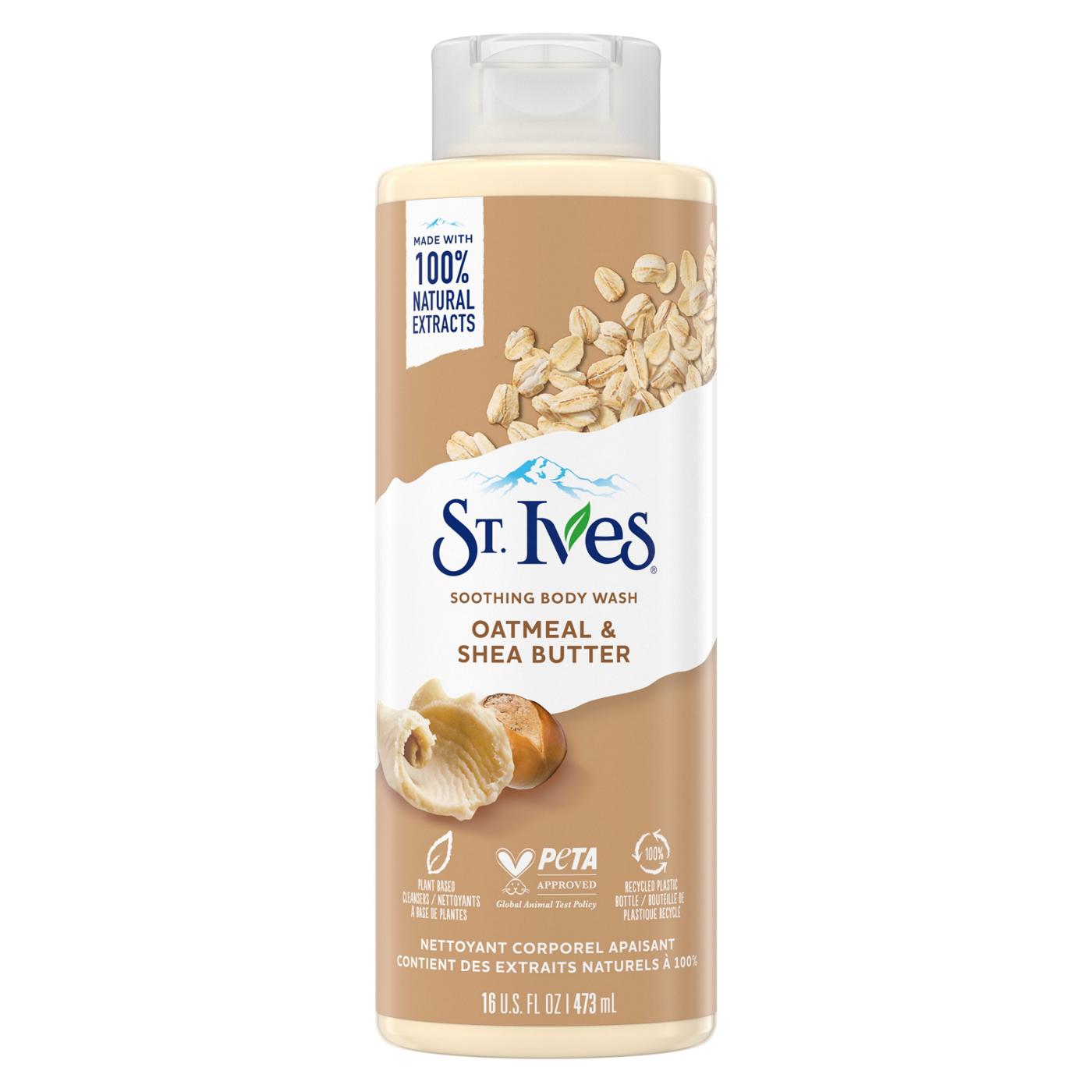 St. Ives Soothing Body Wash - Oatmeal & Shea Butter; image 1 of 4