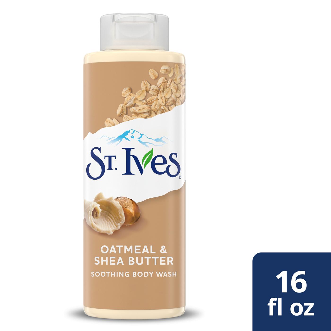 St. Ives Soothing Body Wash - Oatmeal & Shea Butter; image 2 of 4