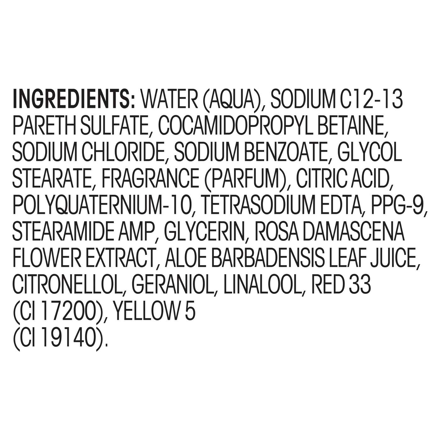 Suave Essentials Moisturizing Body Wash - Aloe & Rosewater; image 3 of 4