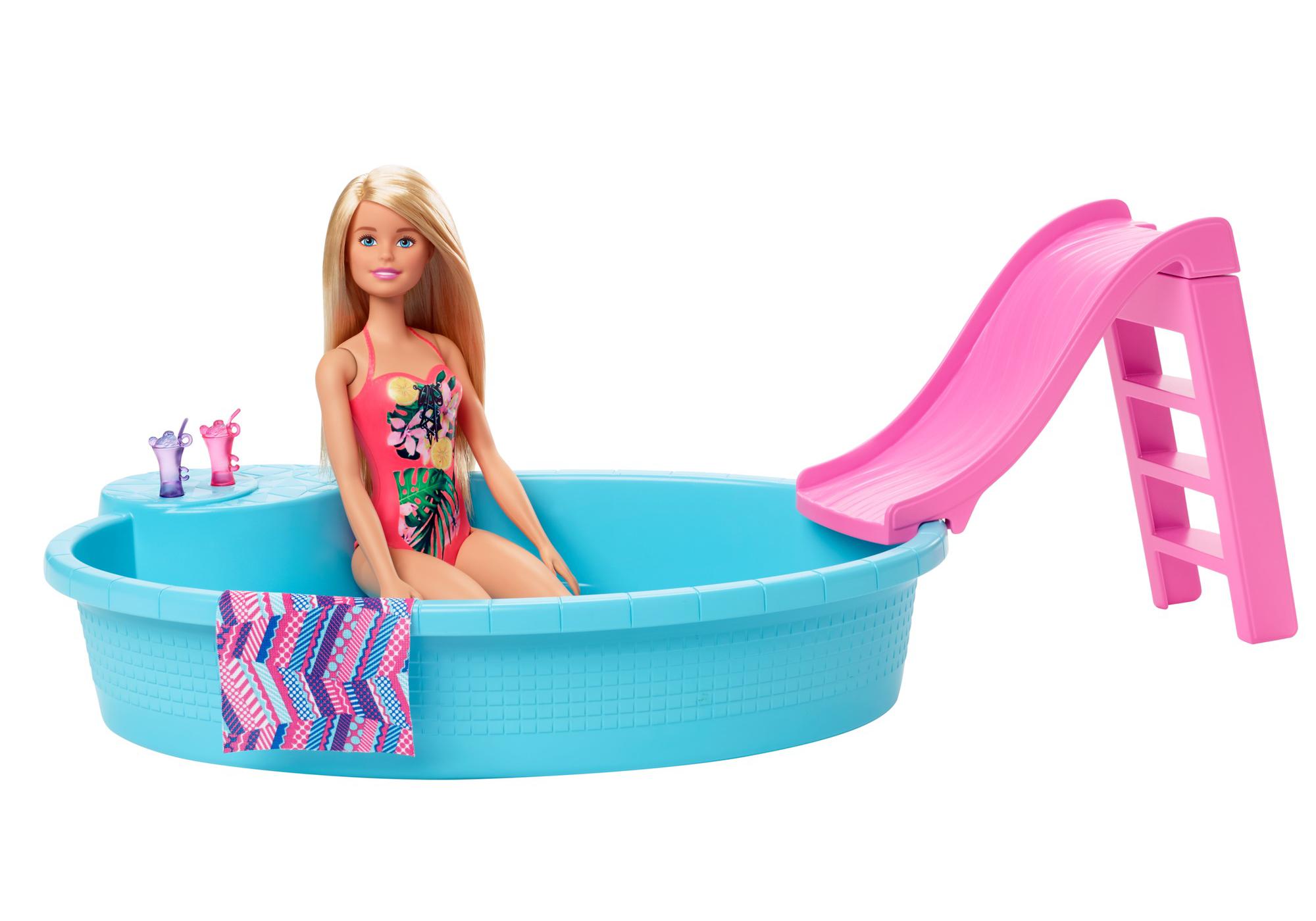 Barbie Pool Playset with Doll; image 2 of 2