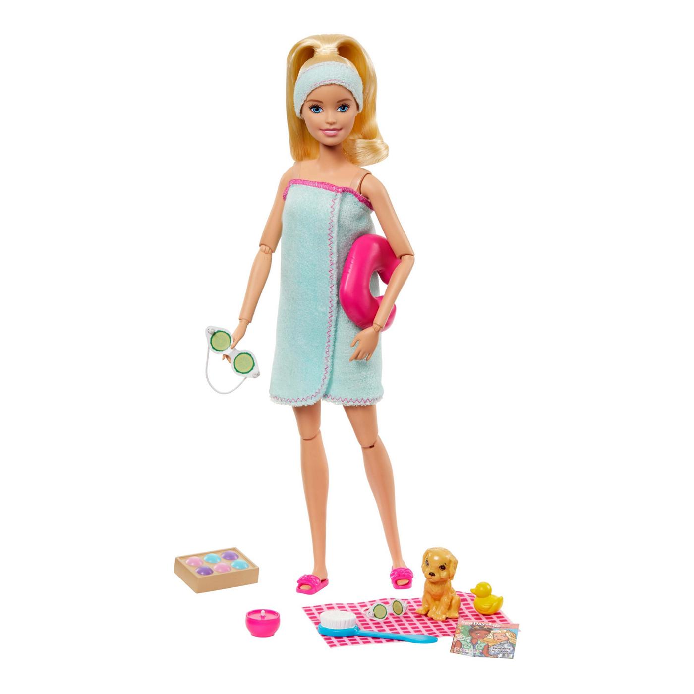 Barbie Wellness Spa Doll with Puppy; image 2 of 2