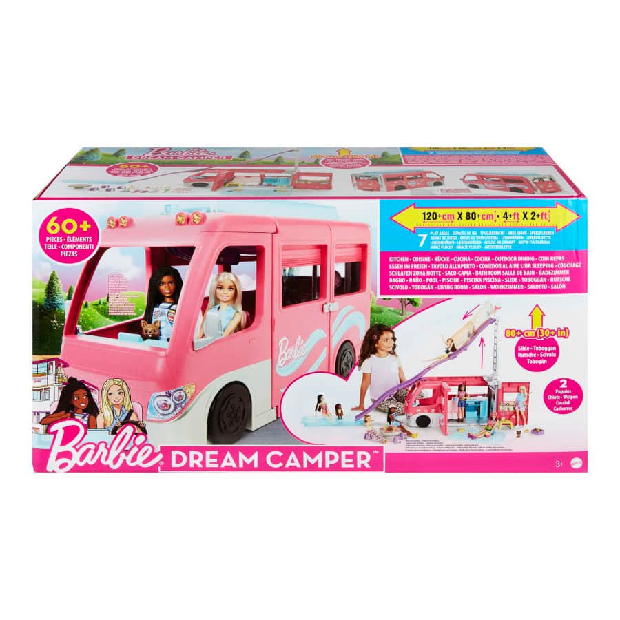 barbie dream camper playset
