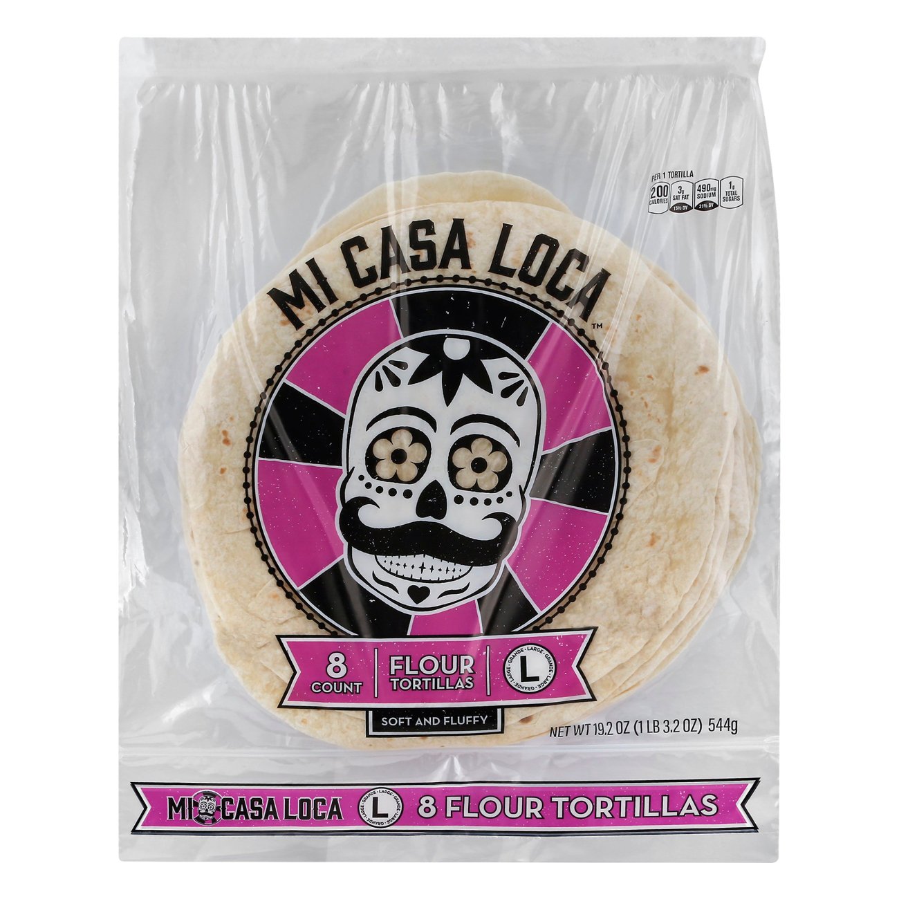 Mi Casa Loca Large Flour Tortillas Shop Tortillas at HEB