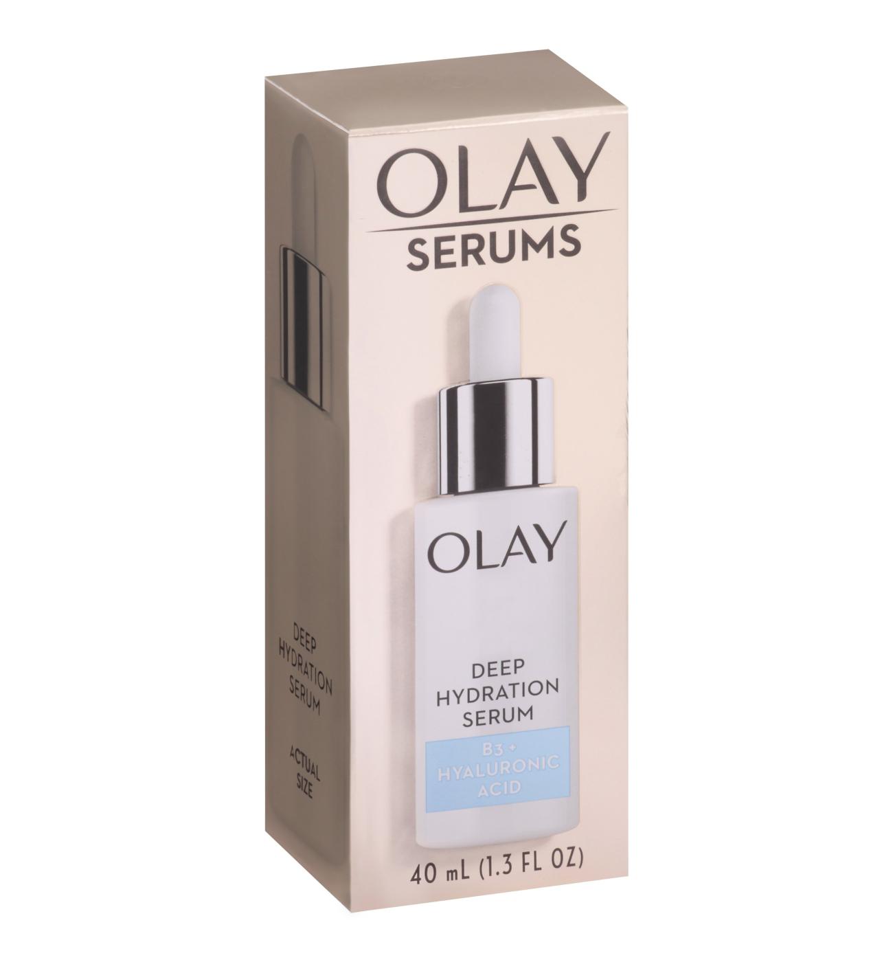 Olay Olay Deep Hydration Serum with Vitamin B3+ Hyaluronic Acid; image 1 of 2
