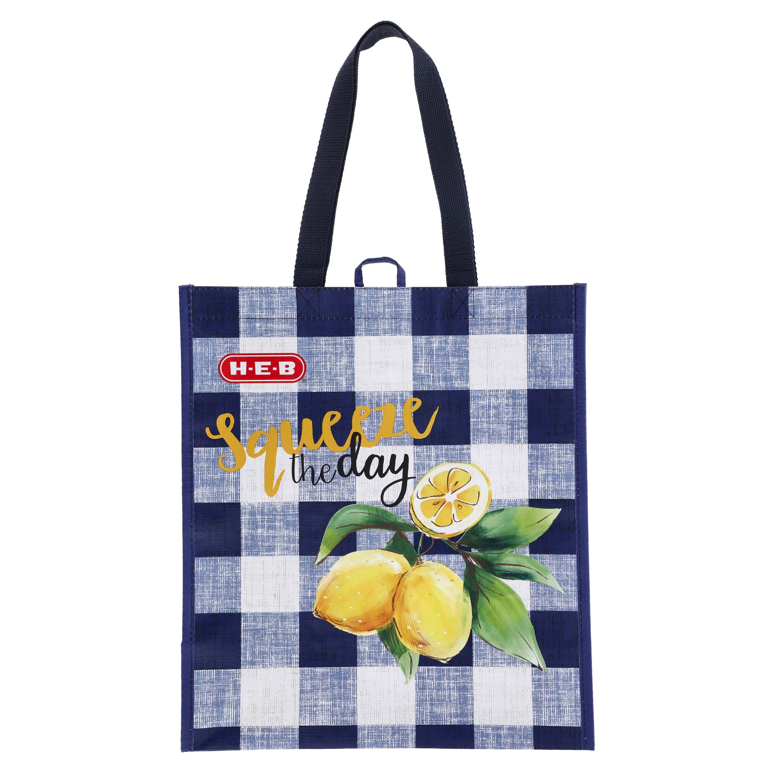 HEB Squeeze The Day Reusable Shopping Bag Shop Reusable shopping bags at HEB