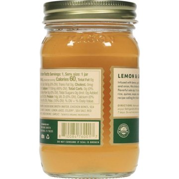 Fond Lemon Radish Garlic & Onion Chicken Bone Broth