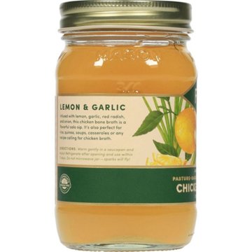 Fond Lemon Radish Garlic & Onion Chicken Bone Broth