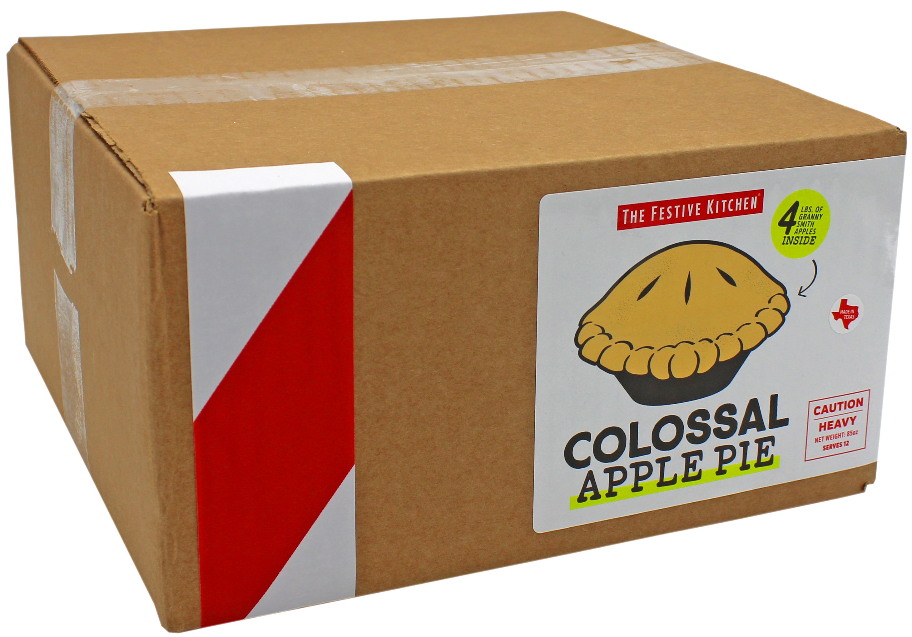 The Festive Kitchen Colossal Apple Pie, 85 oz, Serves 12 | Central