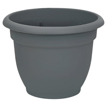 Bloem Ariana Charcoal Planter, 8 in