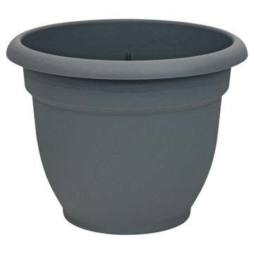Bloem Ariana Charcoal Planter, 10 in