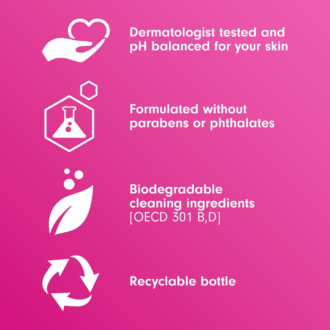 Softsoap Exfoliating Body Wash - Pink Rose & Sweet Vanilla; image 5 of 7