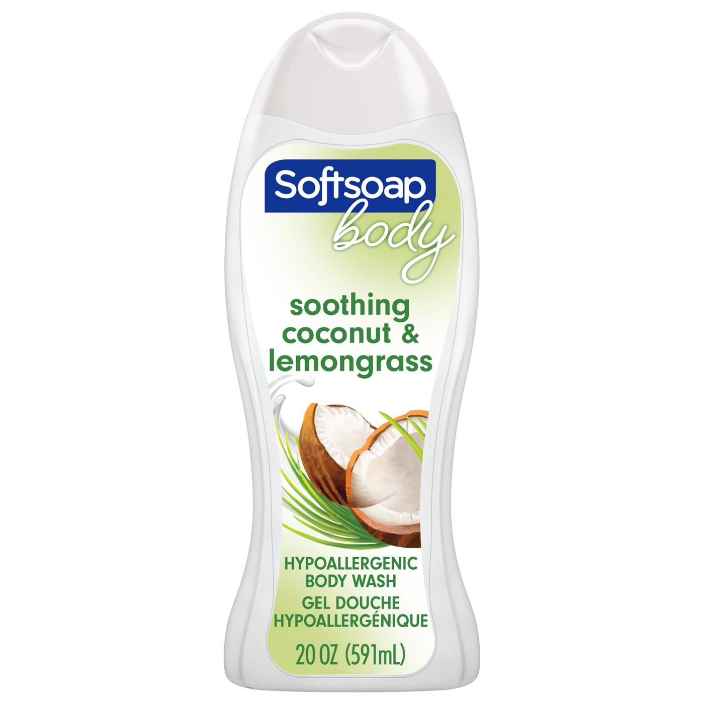 Softsoap Gentle Body Wash - Coconut Oil & Lemongrass; image 1 of 9