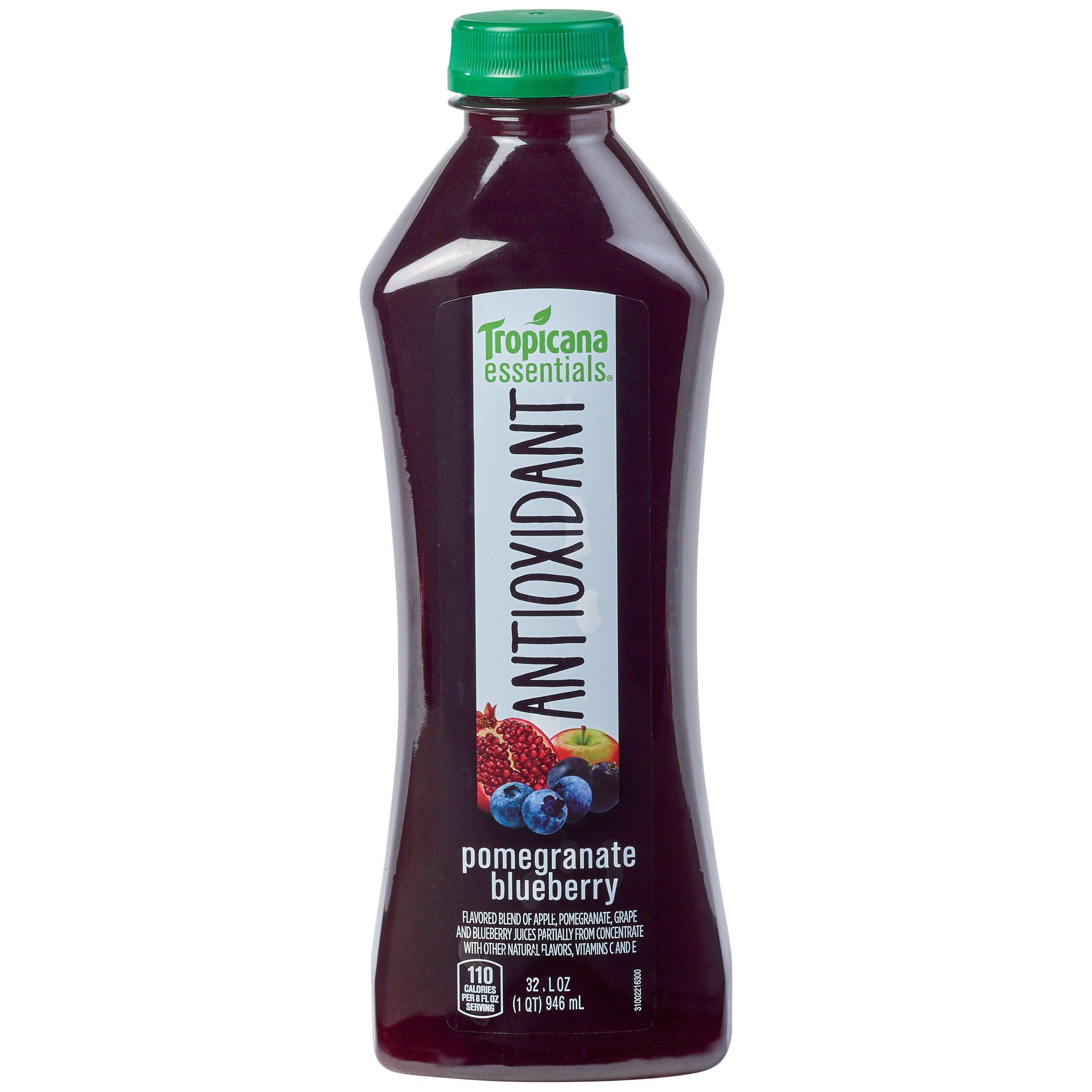 Tropicana Essentials Antioxidant Pomegranate Blueberry Juice - Shop ...