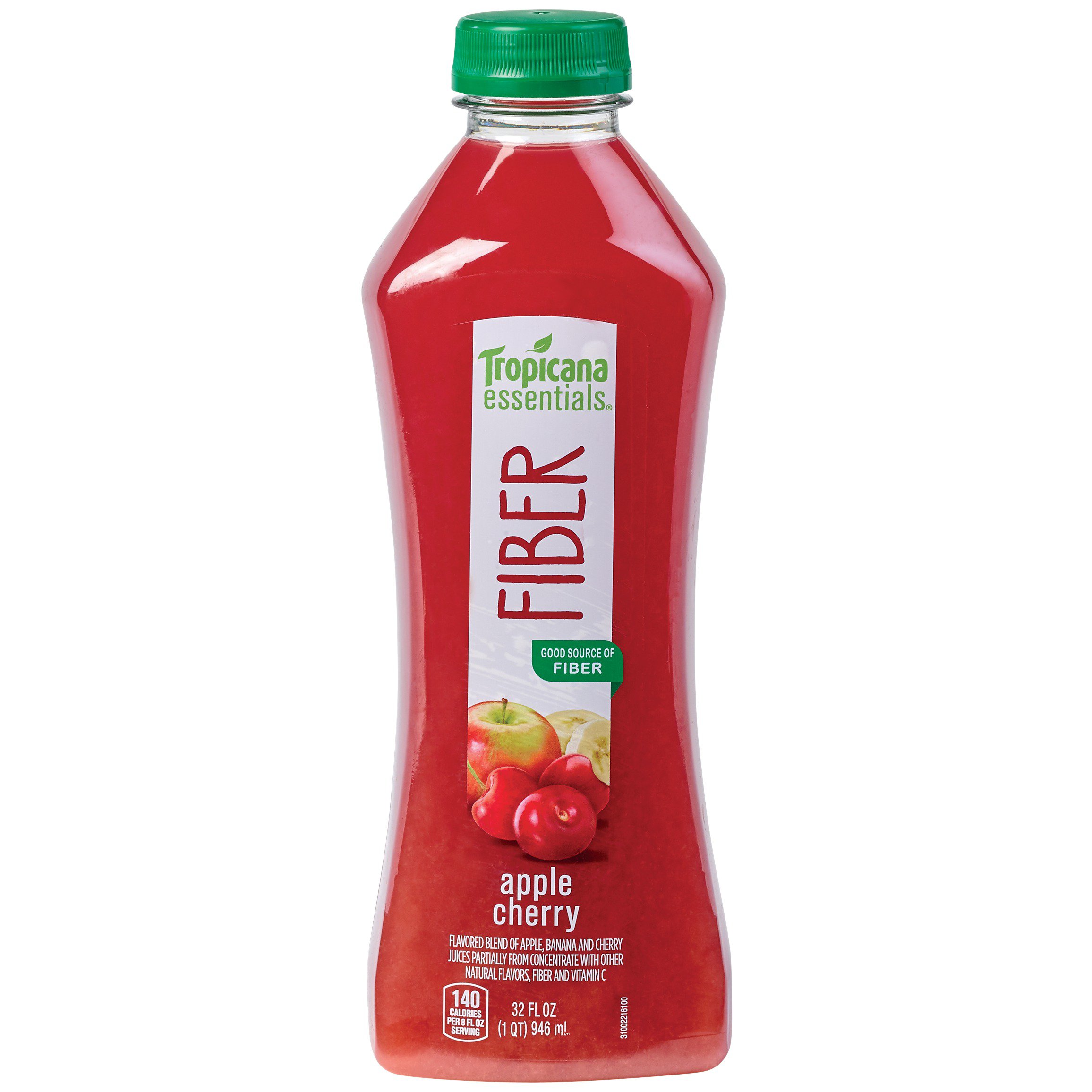 Tropicana Essentials Fiber Cherry Apple Juice Shop Juice at HEB