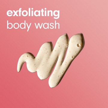 Softsoap Exfoliating Body Wash - Coconut Butter Scrub, 20 oz