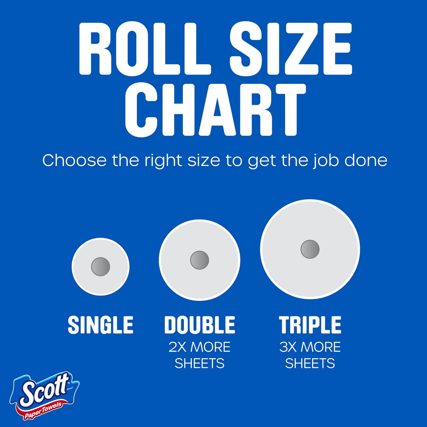 Scott Choose-A-Size Double Roll Paper Towels - Shop Paper Towels at H-E-B