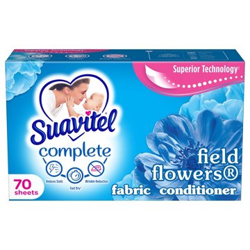 Suavitel Complete Fabric Softener Dryer Sheets - Field Flowers