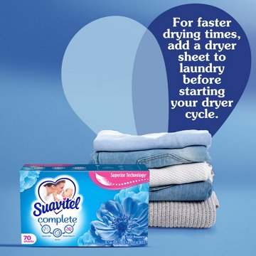 Suavitel Complete Fabric Softener Dryer Sheets - Field Flowers