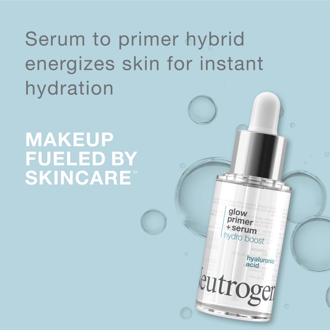 Neutrogena Hydro Boost Glow Booster Hydrating Primer & Serum; image 2 of 5