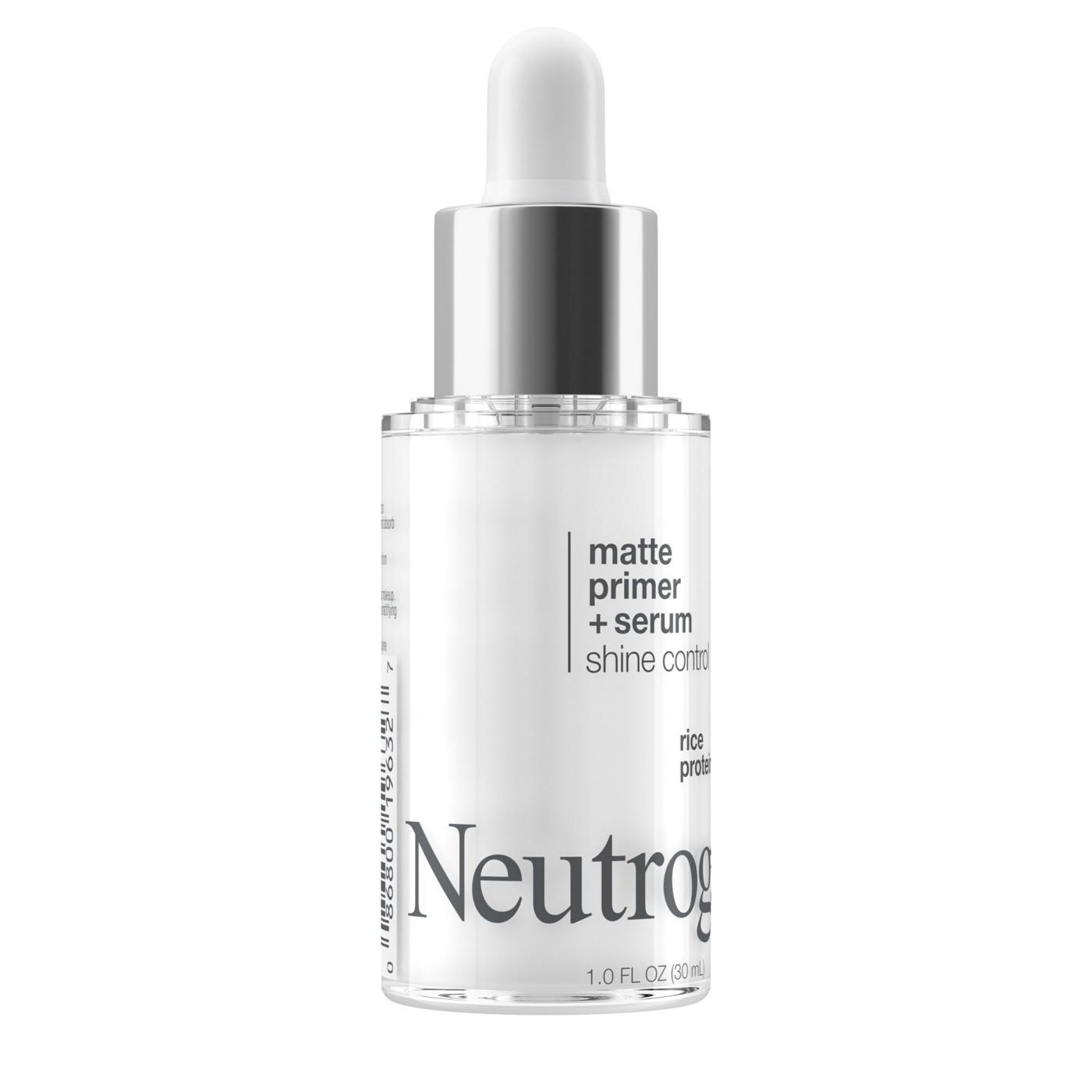 Neutrogena Shine Control Matte Booster Face Primer & Serum; image 2 of 6