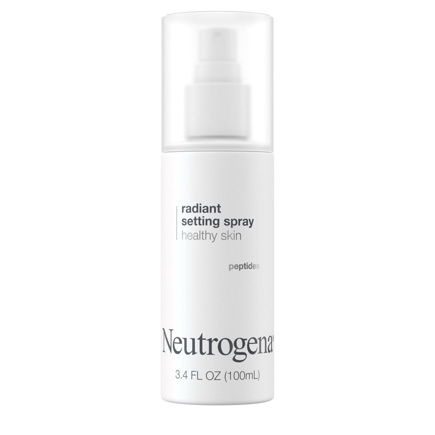 Neutrogena Radiant Makeup Setting Spray with Peptides; image 1 of 6