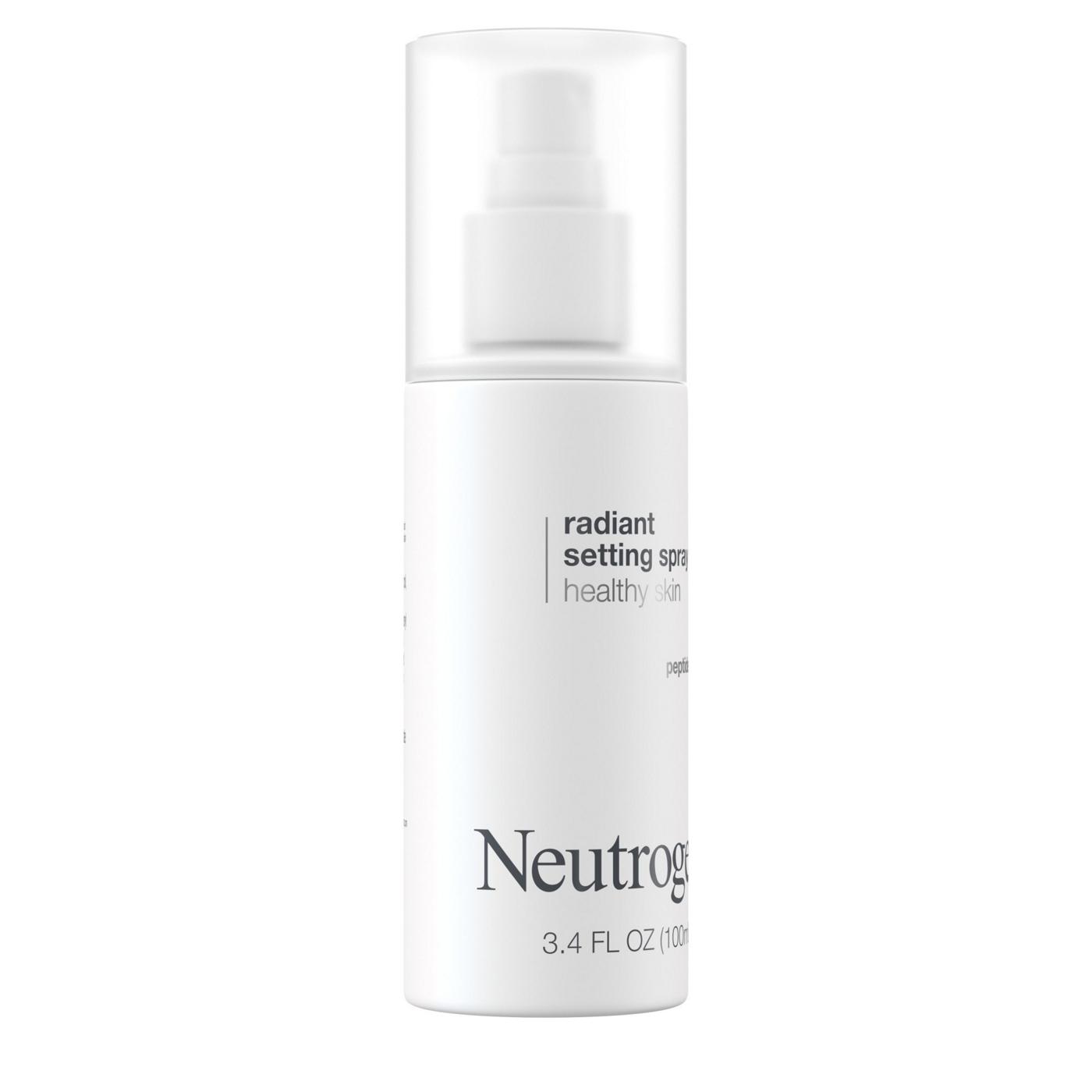 Neutrogena Radiant Makeup Setting Spray with Peptides; image 4 of 6