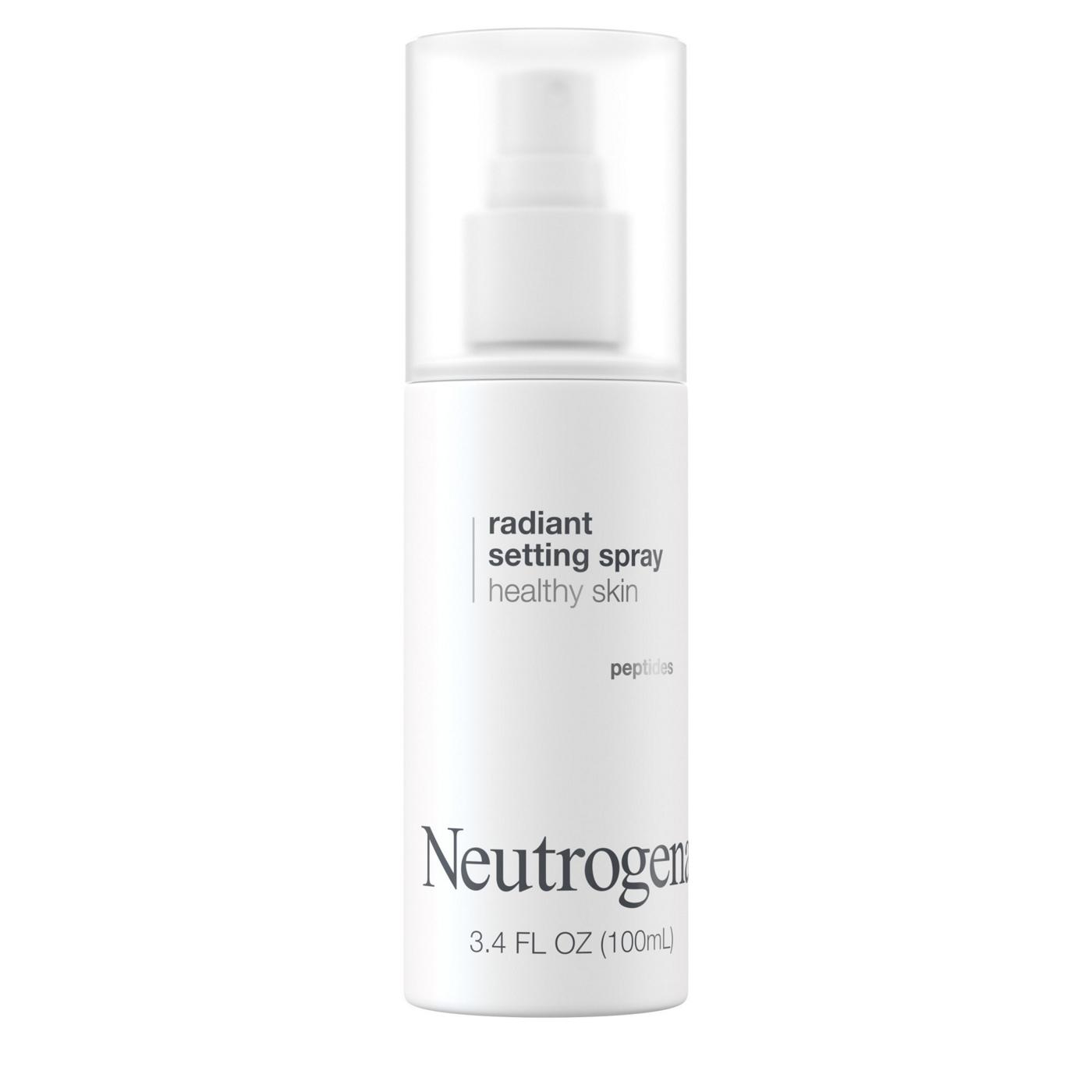Neutrogena Radiant Makeup Setting Spray with Peptides; image 5 of 6