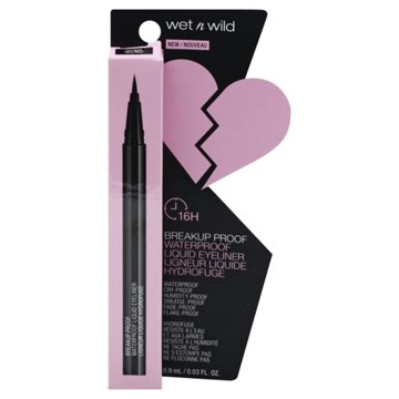 Wet n Wild Breakup Proof Waterproof Liquid Eyeliner - Ultra Black