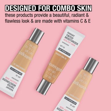 Neutrogena Radiant Tinted Facial Moisturizer - Sheer Ivory 10