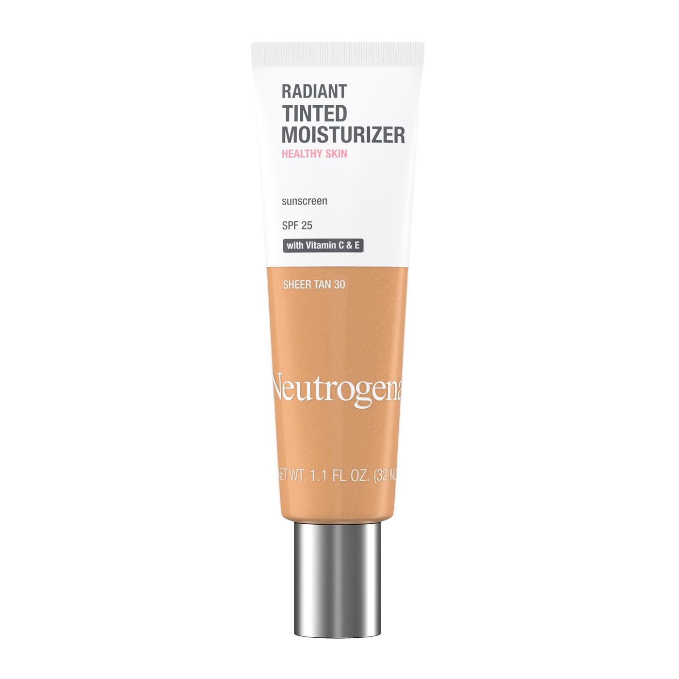 Neutrogena Healthy Skin Radiant Tinted Moisturizer Sheer Tan 30; image 1 of 2