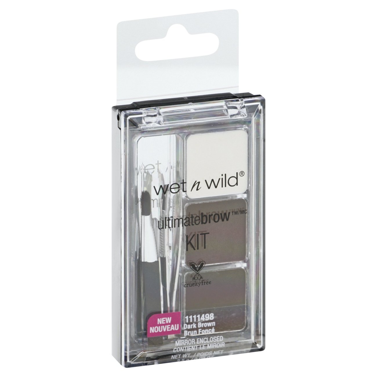 Wet n Wild Ultimate Brow Kit Dark Brown - Shop Brow pencils