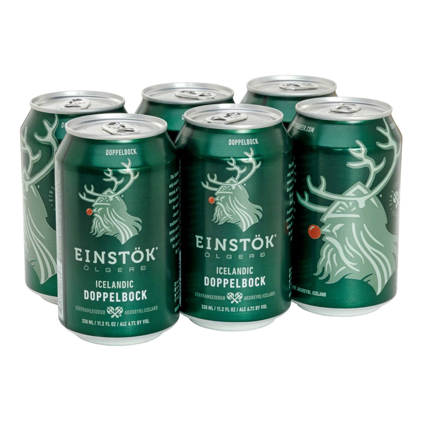 Einstok Dopplebock Beer 12 oz Cans; image 1 of 3