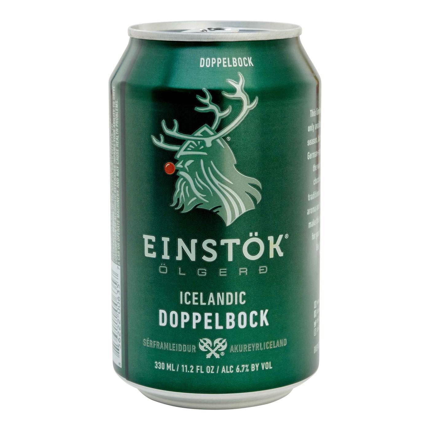 Einstok Dopplebock Beer 12 oz Cans; image 3 of 3