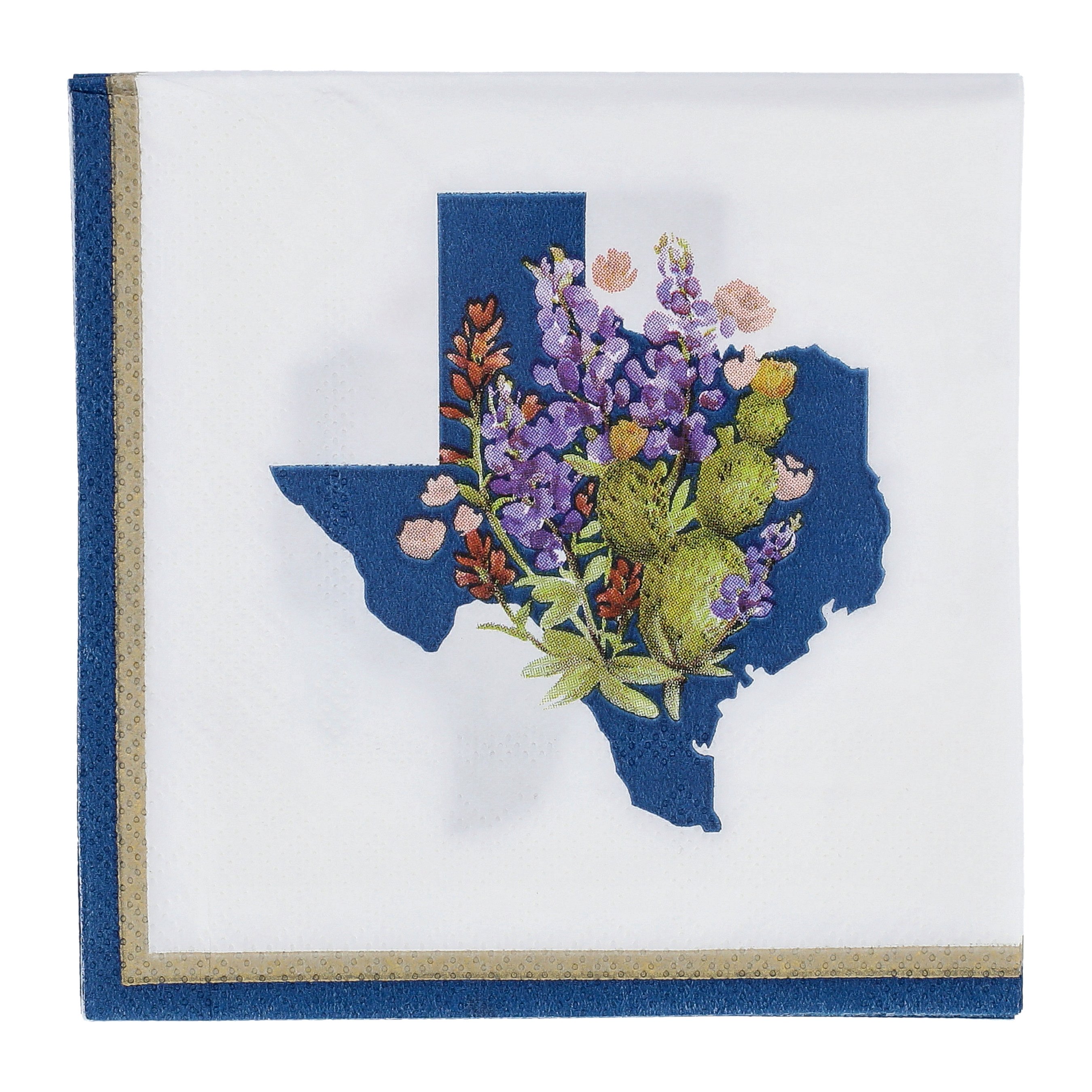 Haven & Key Texas State Paper Beverage Napkins Shop