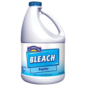 Hill Country Fare Bleach - Regular, 64 oz