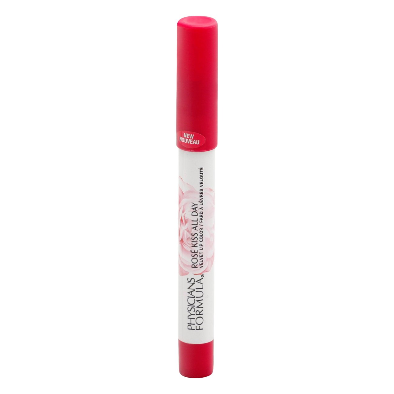 Physicians Formula Rosé Kiss Velvet Lip Color | Samtmatte & Satinierte Farben | Mit Rosenwasser & Antioxidantien | Pflegend & Langanhaltend