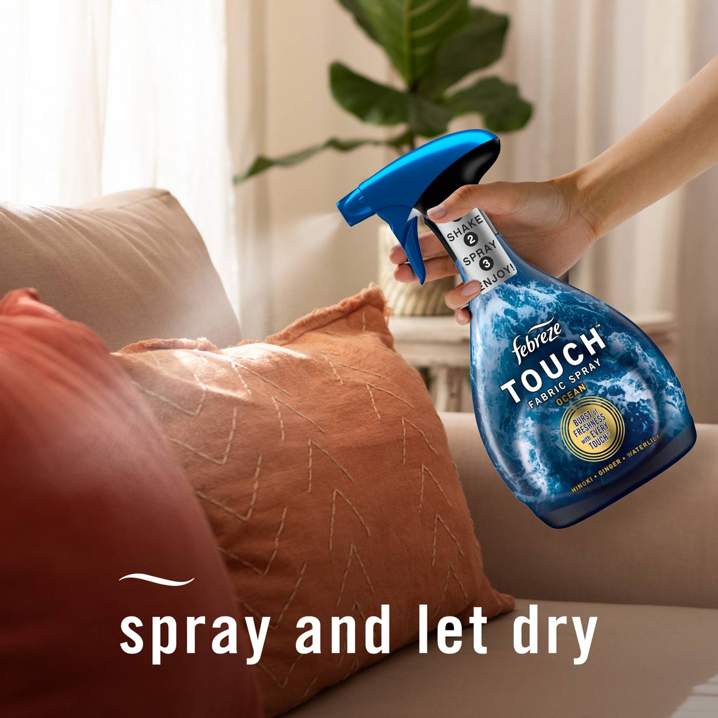 Febreze Fabric Refresher Spray - Ocean; image 4 of 12