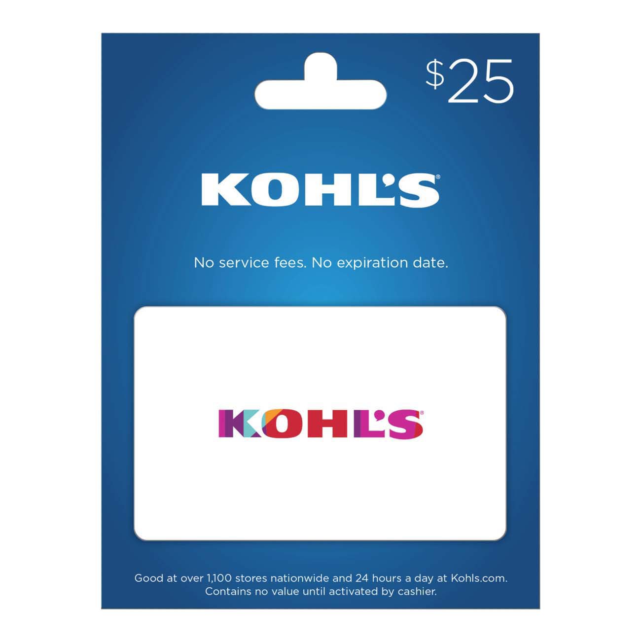 Kohl's $25 Gift Card - Shop Specialty Gift Cards at H-E-B
