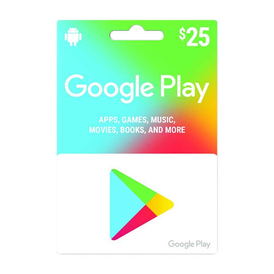 Google Play Gift Card $25