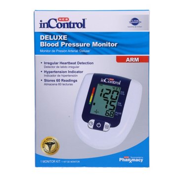 H-E-B inControl Deluxe Arm Blood Pressure Monitor