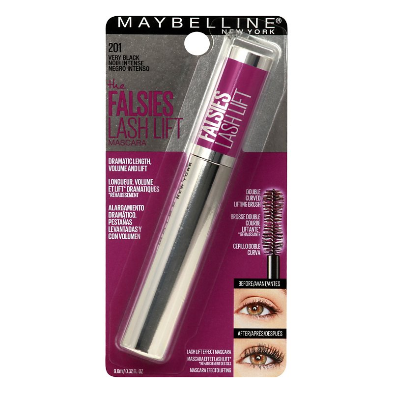 Maybelline Mascara Falsies Lash Lift Washable Black - Shop Eyes at H-E-B