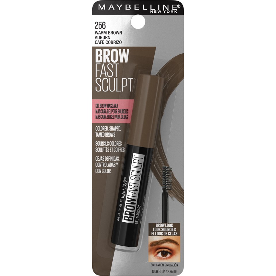 Maybelline Brow Fast Sculpt Gel Brow Mascara, Warm Brown Shop Eyes at