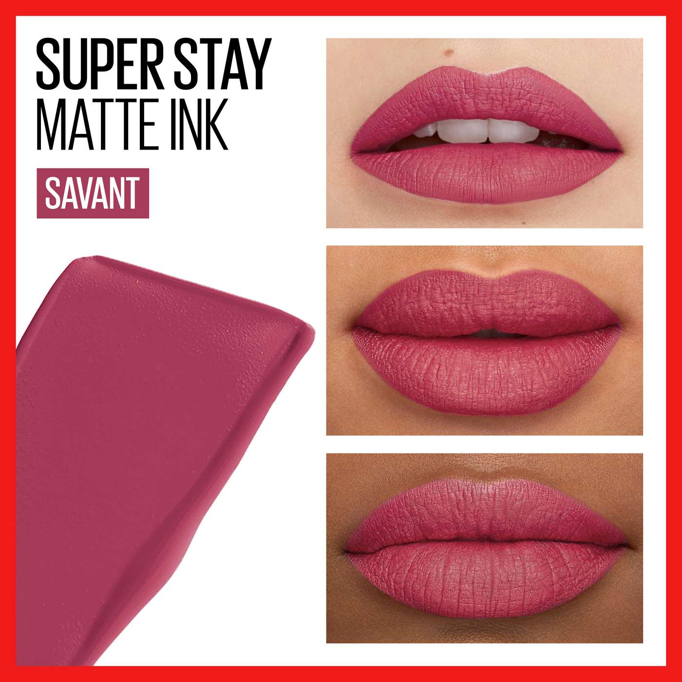 Maybelline Super Stay Matte Ink Liquid Lipstick - Savant; image 3 of 6