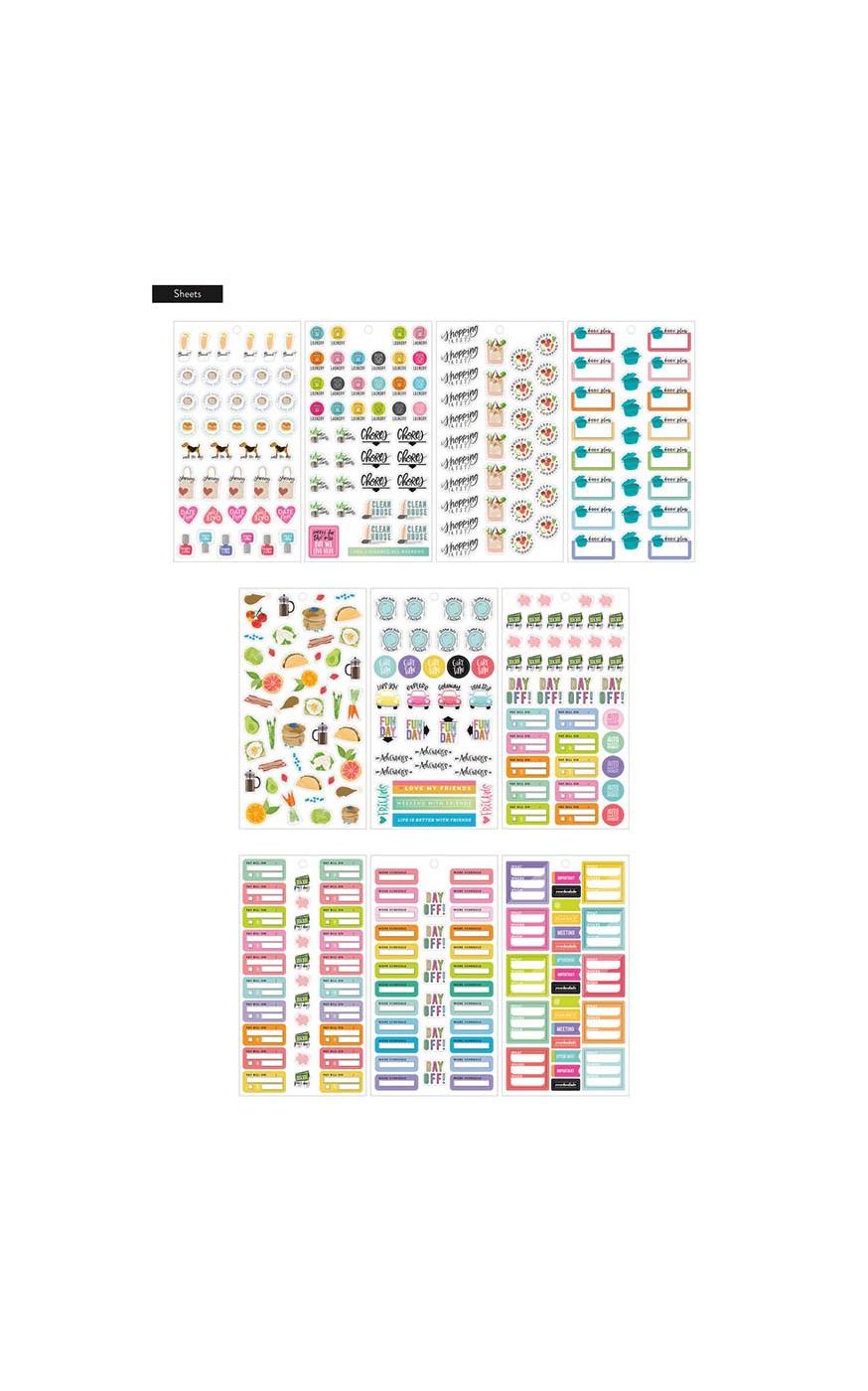 The Happy Planner Essential Planning Classic Value Pack Stickers - Shop ...